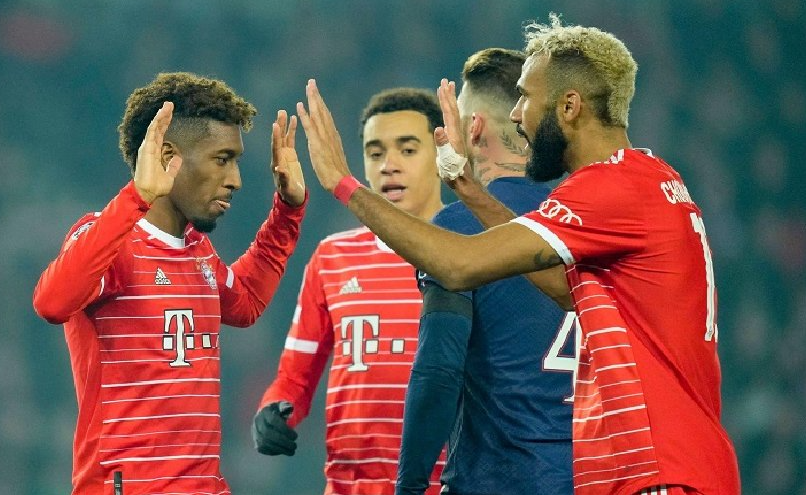 Kingsley Koman ghi bàn mở tỉ số cho Bayern Munich