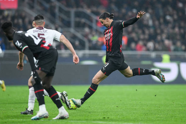 Ibrahimovic được thay vào hiệp 2 nhưng không tạo khác biệt cho AC Milan